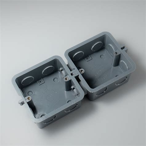 metal or plastic back box|galvanised electrical back box.